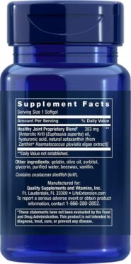 Alternative view of Krill Healthy Joint Formula - 30 softgels