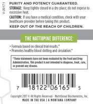 Alternative view of NattoPine - 60 capsules