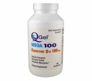 Q-Gel Mega 100mg Hydrosoluble CoQ10 180 Softgels