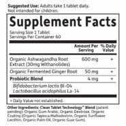 mykind Organics Ashwaganda Stress & Mood - 60 tablets - Image 2