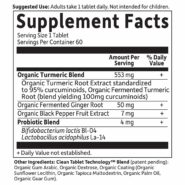 Alternative view of mykind Organics Extra Strength Turmeric Inflammatory Response - 60 tablets