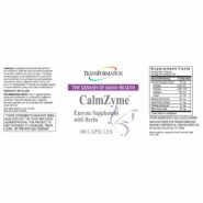 Alternative view of CalmZyme 100c - 100 capsules