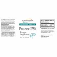 Alternative view of Protease 375K 60c - 60 capsules