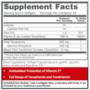 Gamma E Toco Complex - 90 softgels - Image 2