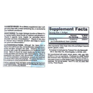 Vitamin D3 10,000IU - 120 softgels - Image 2