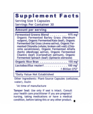 Fermented Greens, Premier - 150 capsules - Image 3