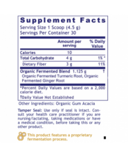Fermented Turmeric Plus, Premier - 4.7 ounces - Image 3