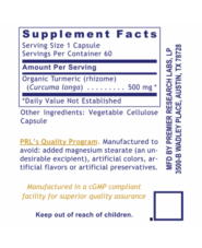 Turmeric, Premier - 60 capsules - Image 3