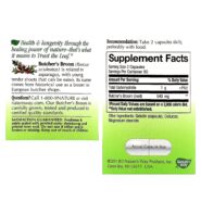 Alternative view of Butcher's Broom Root - 100 capsules