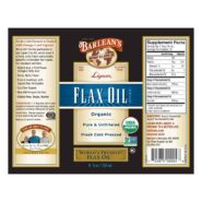 Alternative view of Lignan Flax Oil - 8 ounces