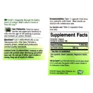 Alternative view of Saw Palmetto Berries - 180 capsules