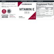 Vitamin E 100 IU - Hypoallergenic - 100 capsules - Image 3