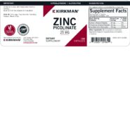 Zinc Picolinate 25 mg Capsules - Hypo 150 ct - Image 3