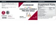 Children’s Chewable Pro-Bio Gold™ Chocolate Wafers 90 ct - Image 3