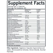 Children's Multi-Vitamin/Mineral w/5-MTHF - 120 capsules - Image 2