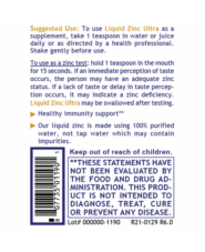 Liquid Zinc Ultra - 8 fluid ounces - Image 5