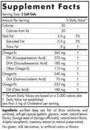 Alternative view of ProEFA®-3⋅6⋅9 - 90 sofgels lemon