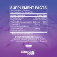 Alternative view of ZenBiome Cope - 60 CAPS