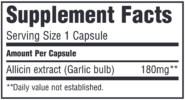 Allimax 180 mg 90 vegcaps - Image 2