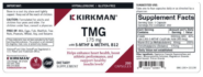 TMG 175 mg with 5-MTHF & B12 - Hypoallergenic - 200 capsules - Image 3