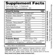 Digest Basic + Probiotic - 30 capsules - Image 2