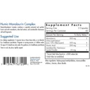 Alternative view of Humic-Monolaurin Complex - 120 capsules