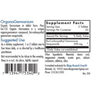 OrganoGermanium - 100 tablets - Image 2