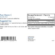 Pure Vitamin C - 100 capsules - Image 2