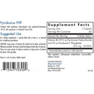 Pyridoxine P5P (B-6) - 60 capsules - Image 2
