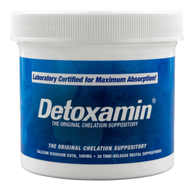 DETOXAMIN 750MG EDTA SUPPOSITORIES ORIGINAL 30ct