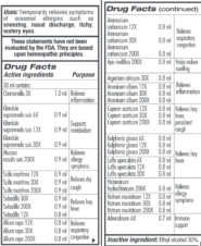 Alternative view of Guna Allergy Oral Drops - 1 fl oz