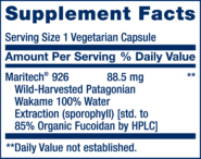 Alternative view of Optimized Fucoidan 926 - 60 vegcaps