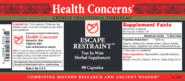 Escape Restraint - 90 capsules - Image 2