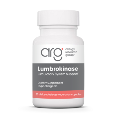 Lumbrokinase Circulatory Systemic Enzymes - 30 capsules