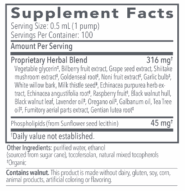 Alternative view of Biocidin®LSF - Broad-Spectrum Liposomal Formula - 50ml (100 pumps / bottle)