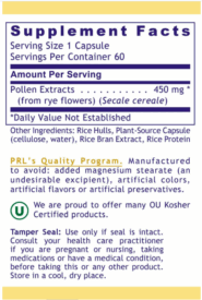 UltraPollen (Multi Pollen) 60 Capsules - Image 4