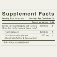 Cartilage Collagen - 180 capsules - Image 2