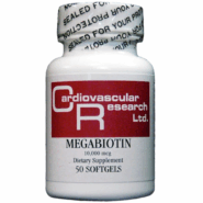 Megabiotin - 50 Softgels