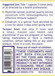 Colostrum-IgG - capsules 90 caps - Image 3