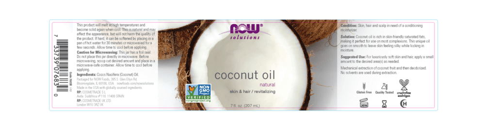 Coconut Oil 100% Pure - 7oz - Image 3