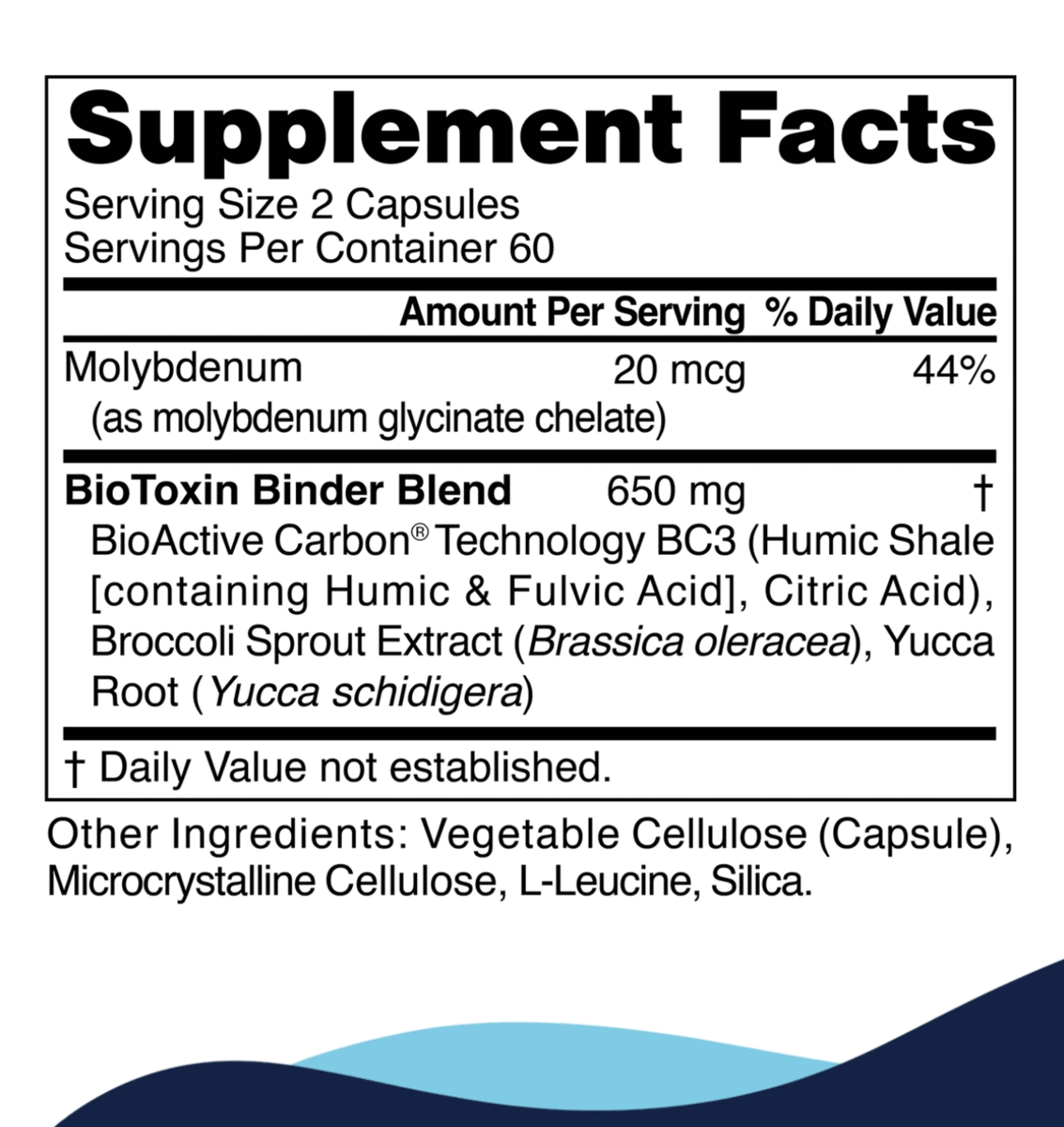 BioToxin Binder - 120 capsules - Image 2