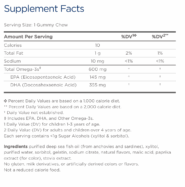 Alternative view of Childrens DHA Gummy Chews (Zero Sugar, Tropical Punch) - 30ct