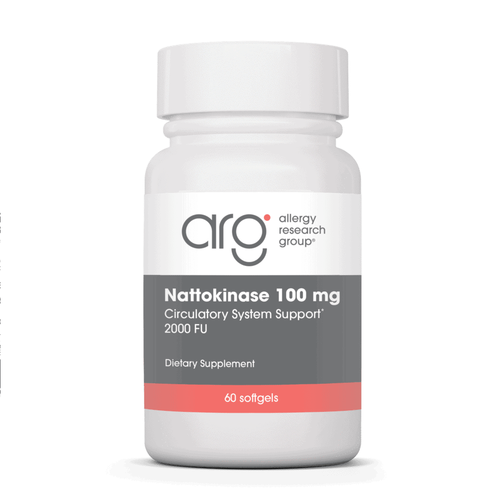 Nattokinase Circulatory Systemic Enzymes - 180 gelcaps