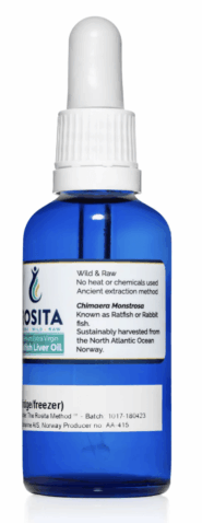 Alternative view of Rosita Extra Virgin Ratfish Liver Oil - 50ml