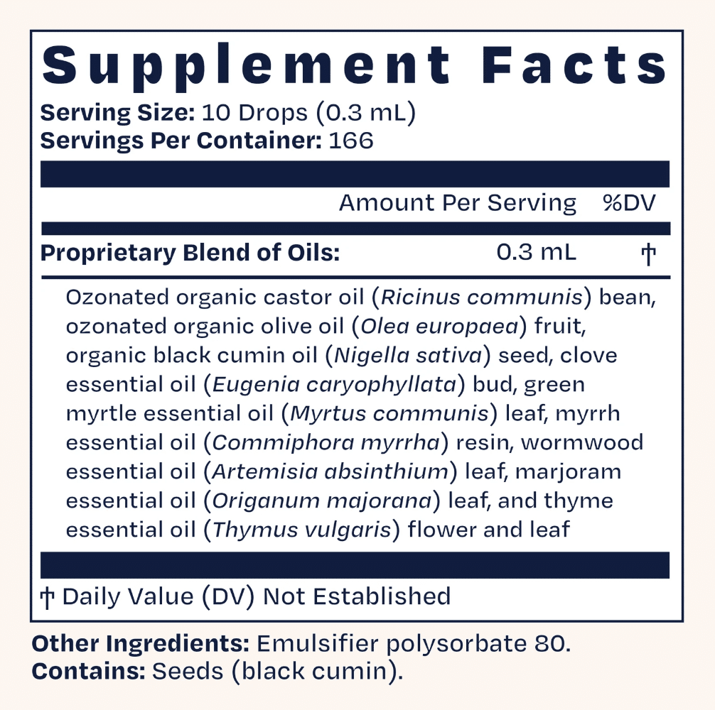 BioPure O3 Oils Rizol Myrrh - 1.7oz (50ml) - Image 2