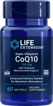 Super Ubiquinol CoQ10 w/Enhanced Mitochondrial 100mg - 60 softgels - Image 3