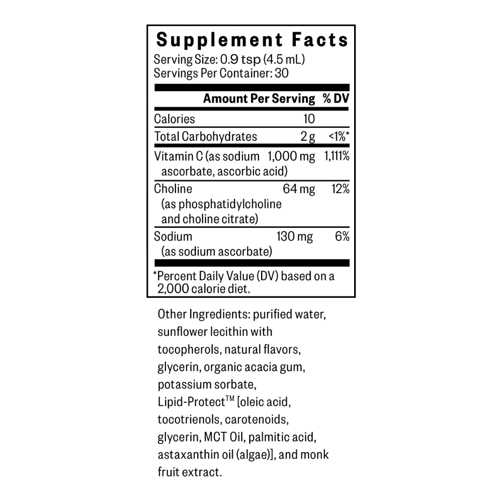 Liposomal Vitamin C - 135 ml - Image 2