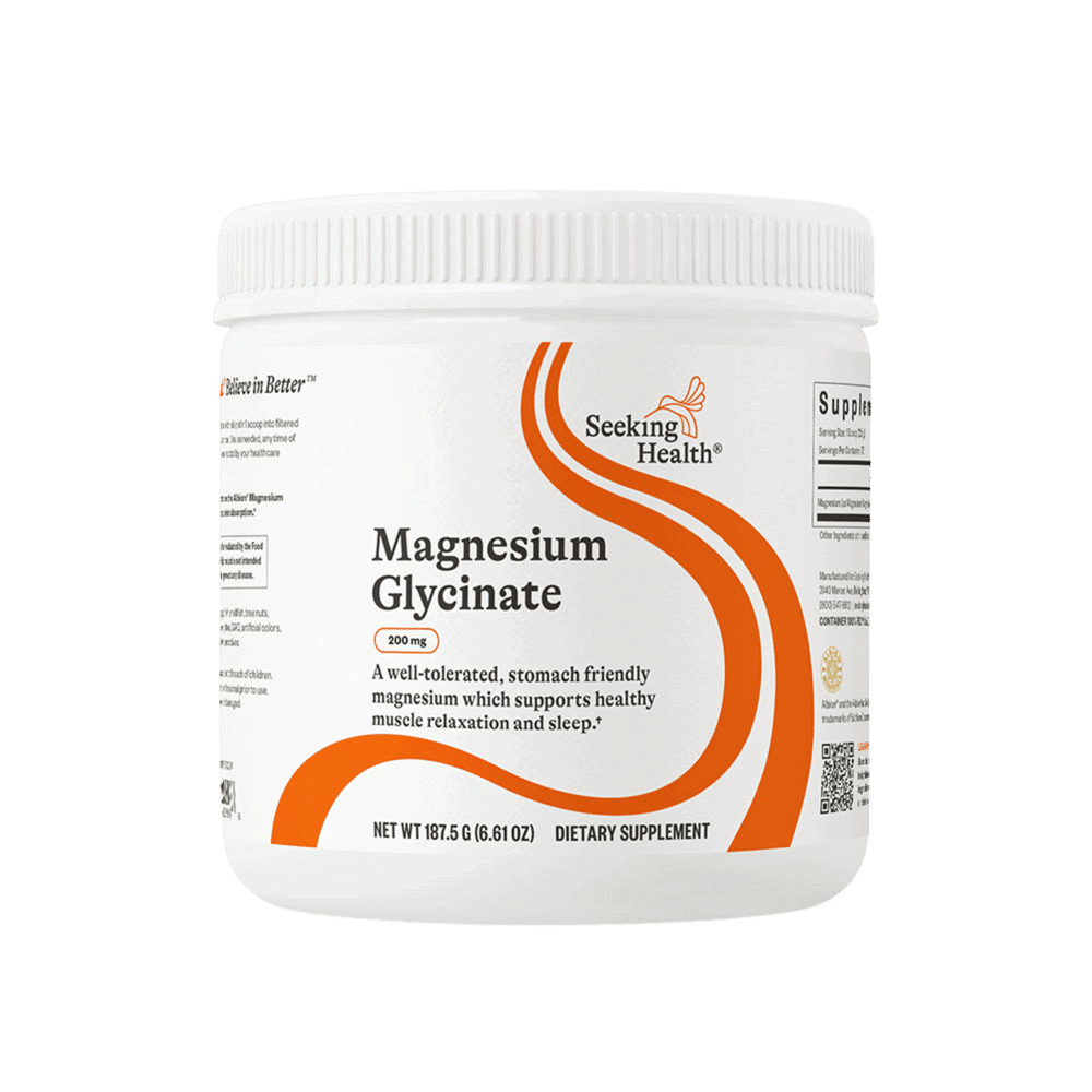 Magnesium Glycinate Powder 6.61 oz (187.5 grams)