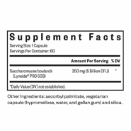 Alternative view of SACCHAROMYCES BOULARDII - 60 CAPSULES