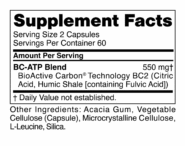 Alternative view of BC-ATP - 120 capsules